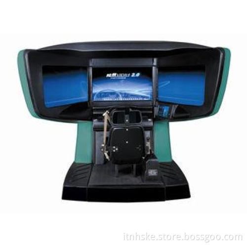 Virtual car driving simulator , 3d driver education simulat